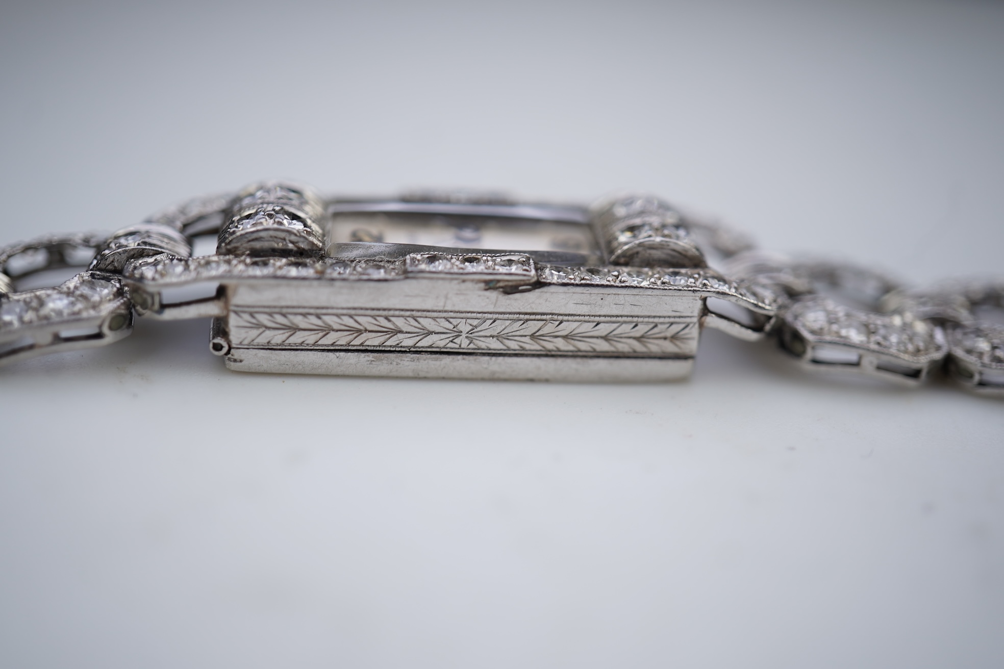 Türler, an Art Deco diamond cocktail watch, 1930s